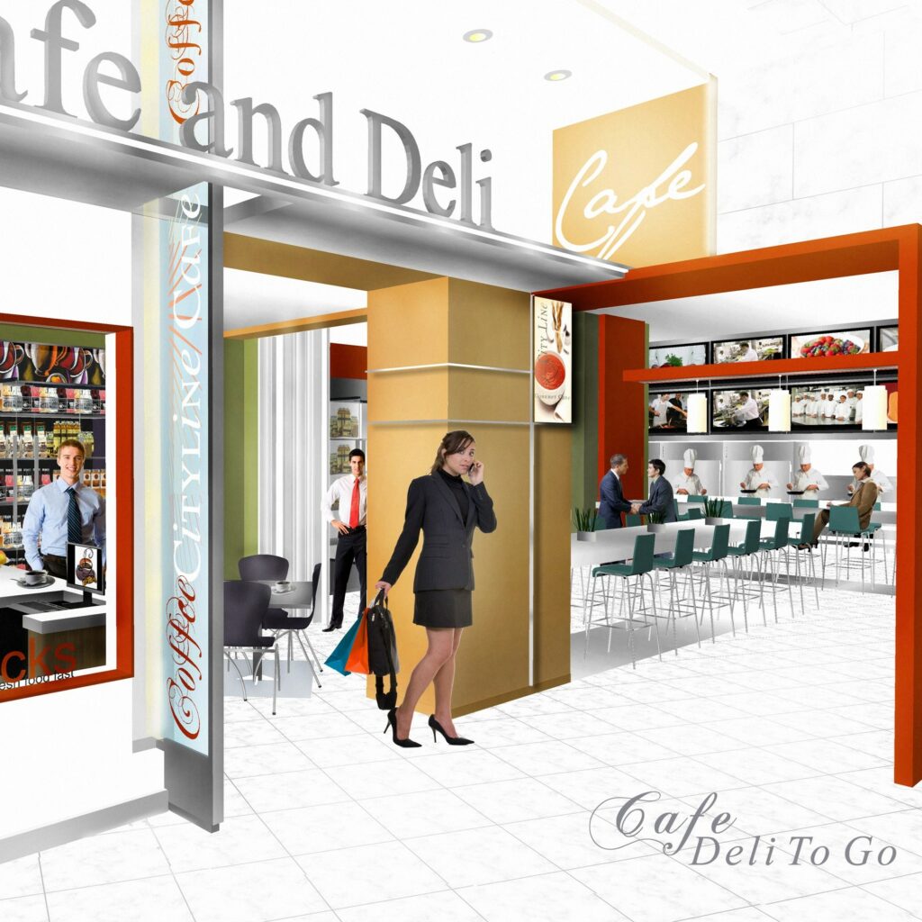 Commercial Cafe after redesign